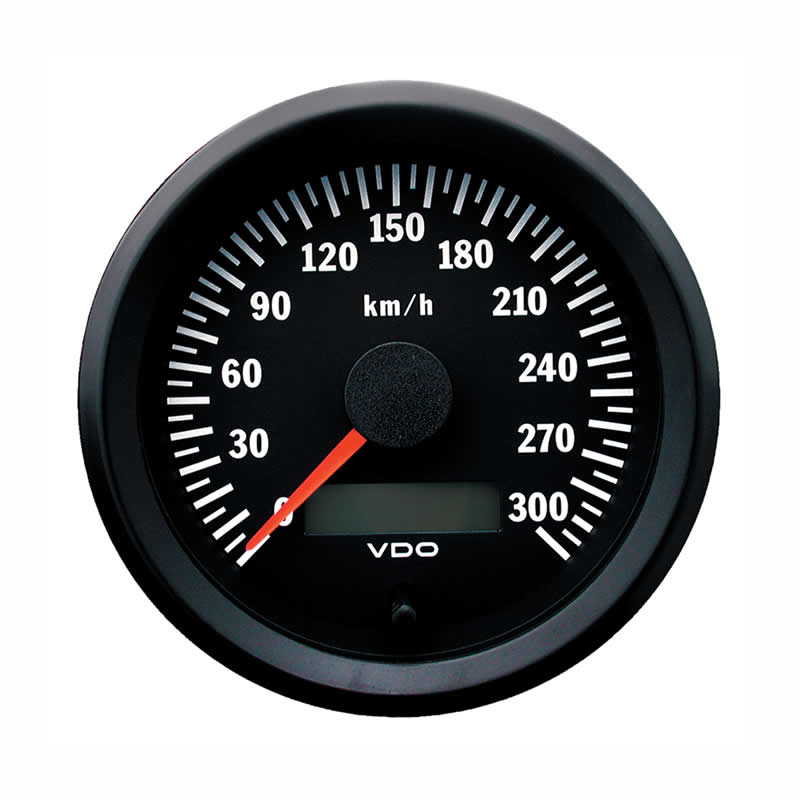 VDO Cockpit Vision Speedometer 300 Km/h 100mm 12-24V